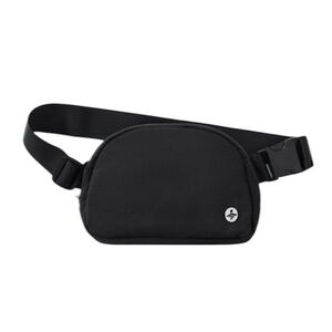 Halara Casual Black Waist Belt Bag Fanny Pack NEW